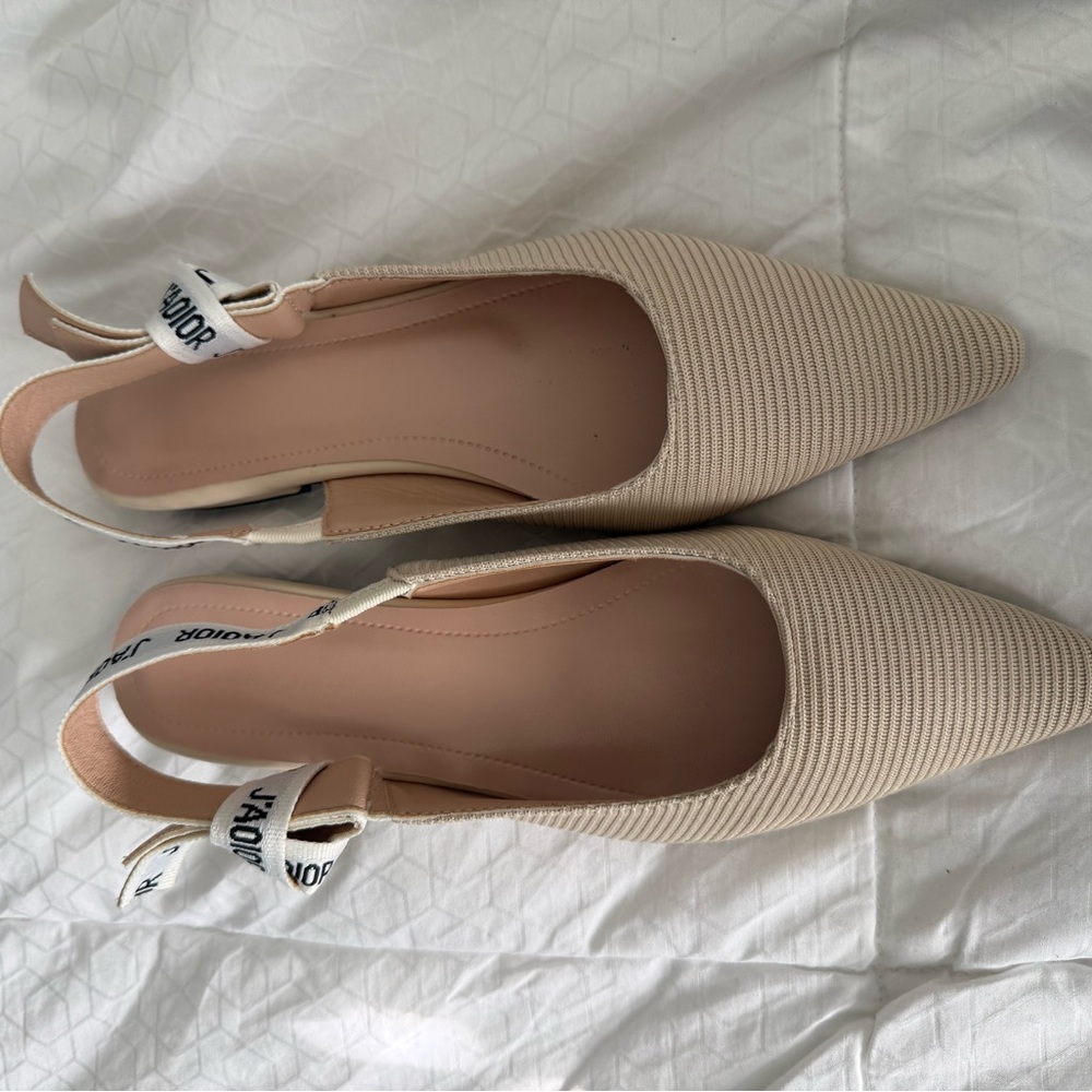 Nude Slingback Women's Flats